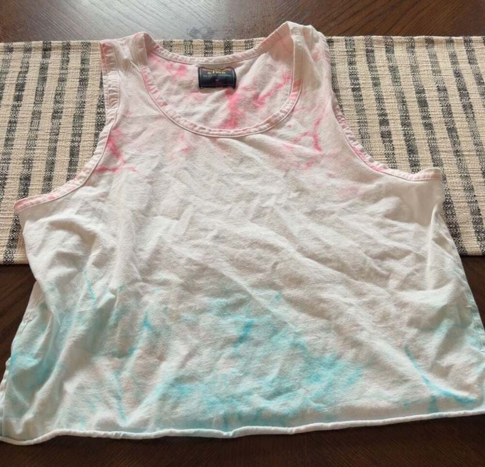 Abercrombie & Fitch Pride Tank Top Shirt XXL Tie Dye